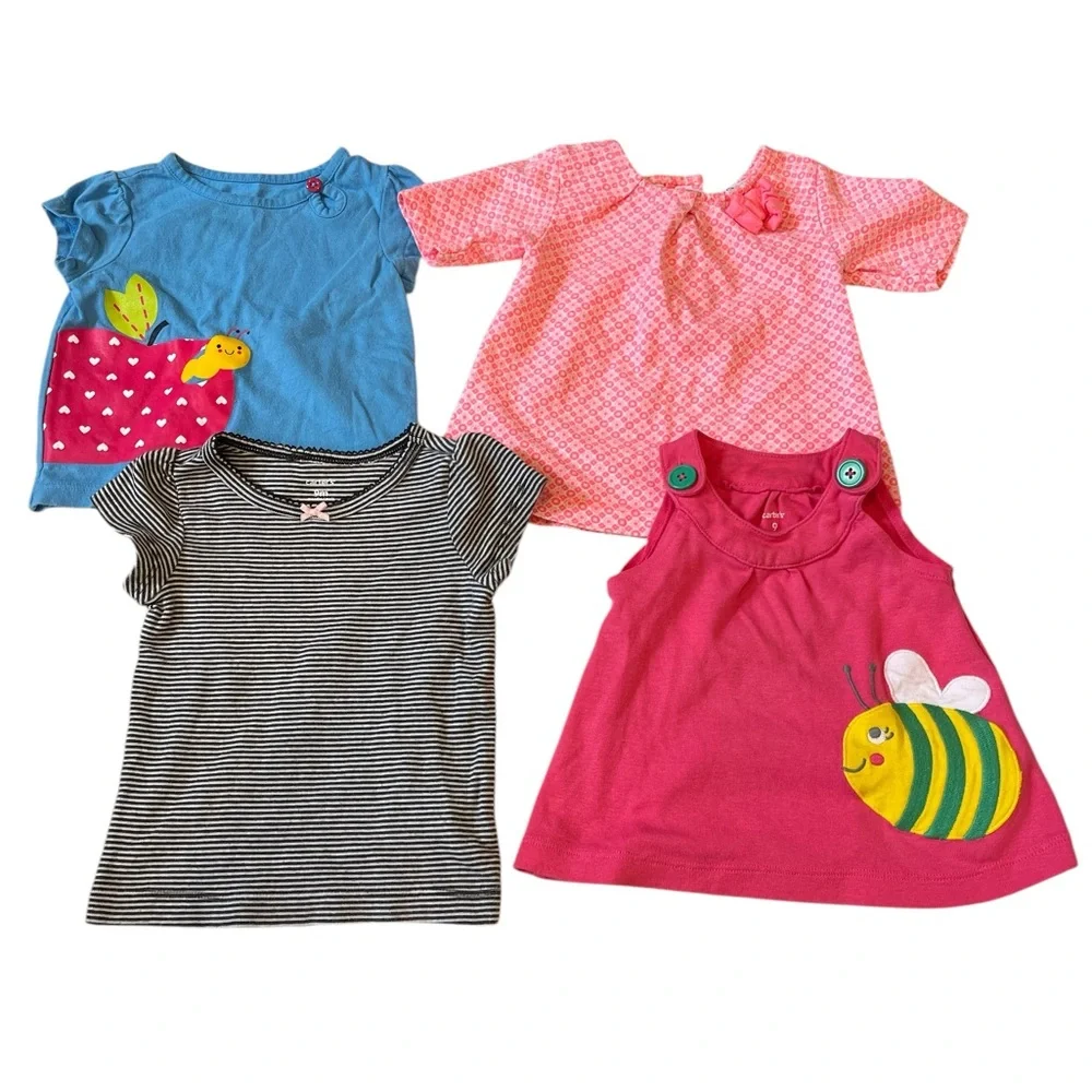 Bundle of 9 Month Girls Tops